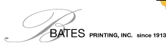 Bates Printing Logo